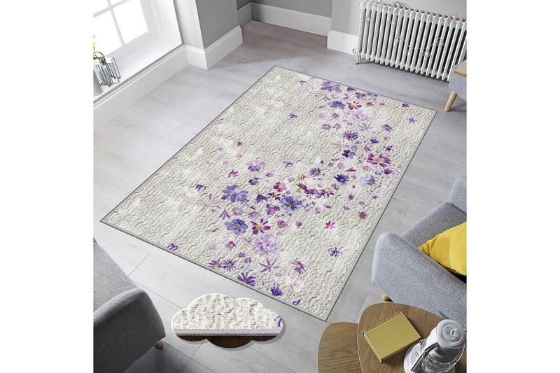 HOMEFESTO Matta 80x120 cm Multifärgad - Persisk matta - Orientaliska mattor