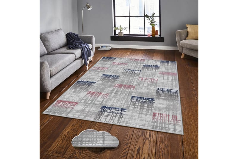 HOMEFESTO Matta 80x120 cm Multifärgad