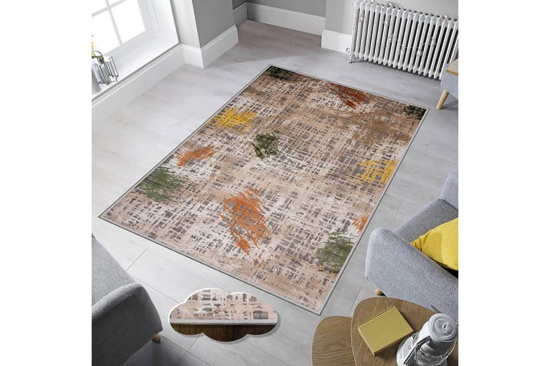 HOMEFESTO Matta 80x120 cm Multifärgad - Textilier & mattor - Mattor - Orientaliska mattor - Persisk matta
