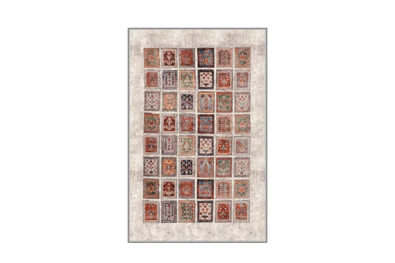 Homefesto Matta 80x120 cm - Multifärgad - Textilier & mattor - Mattor - Orientaliska mattor - Persisk matta