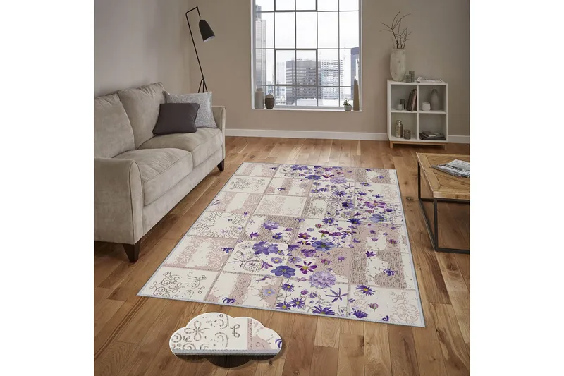 Homefesto Matta 80x120 cm, Multifärgad