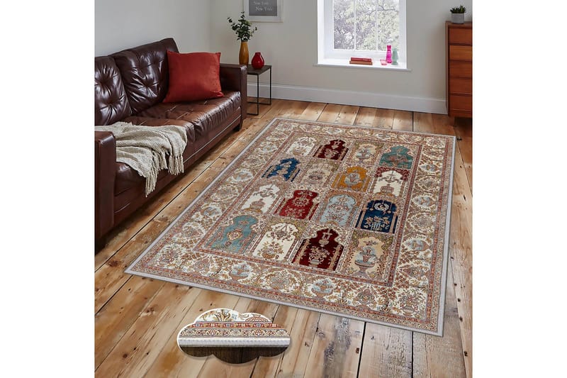 Homefesto Matta 80x120 cm - Multifärgad - Textilier & mattor - Mattor - Orientaliska mattor - Persisk matta