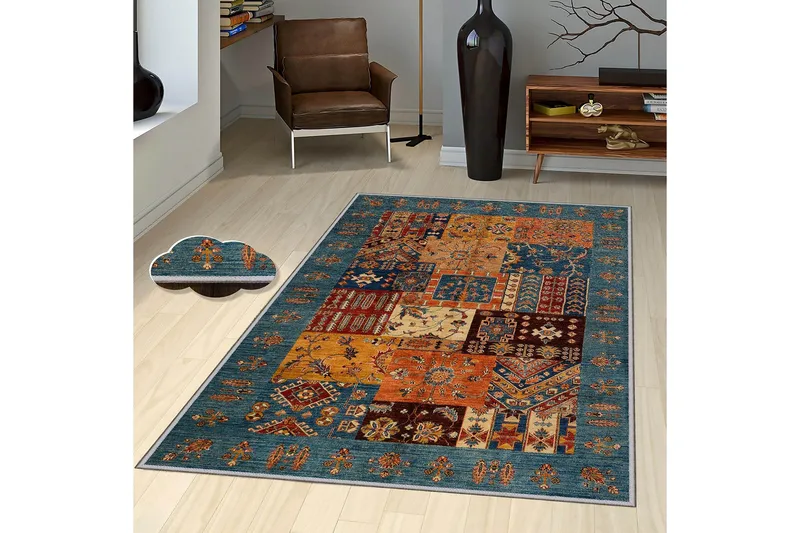 Homefesto Matta 80x120 cm - Multifärgad - Textilier & mattor - Mattor - Orientaliska mattor - Persisk matta