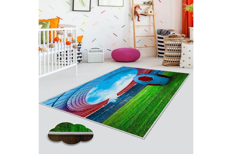 Homefesto Matta 80x120 cm - Multifärgad - Textilier & mattor - Mattor - Orientaliska mattor - Persisk matta