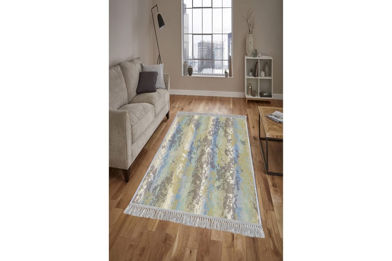 HOMEFESTO Matta 80x120 cm Multifärgad/Sammet - Textilier & mattor - Mattor - Orientaliska mattor - Persisk matta