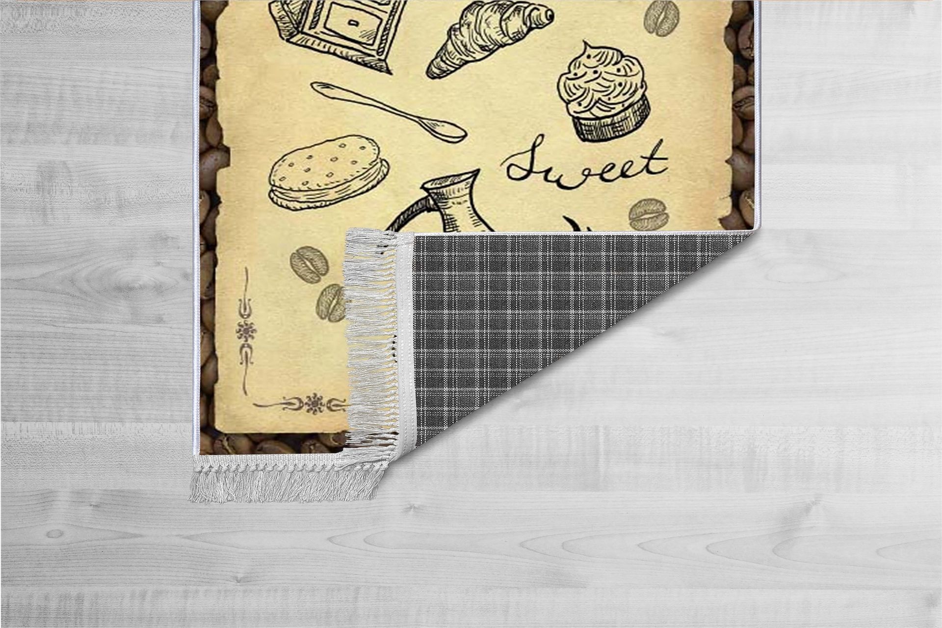 HOMEFESTO Matta 80x120 cm Multifärgad/Sammet - Textilier & mattor - Mattor - Orientaliska mattor - Persisk matta