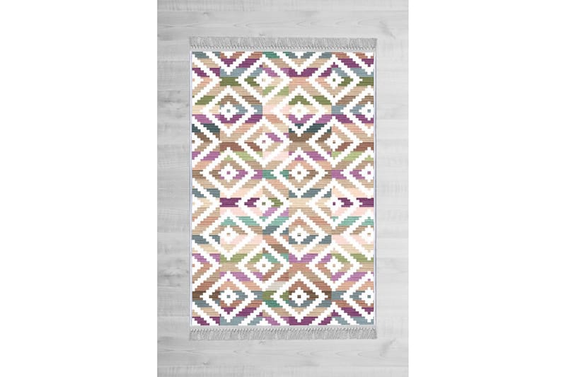 HOMEFESTO Matta 80x120 cm Multifärgad/Sammet - Textilier & mattor - Mattor - Orientaliska mattor - Persisk matta