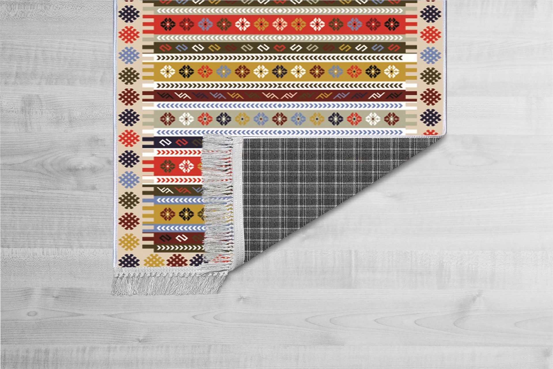 HOMEFESTO Matta 80x120 cm Multifärgad/Sammet - Textilier & mattor - Mattor - Orientaliska mattor - Persisk matta