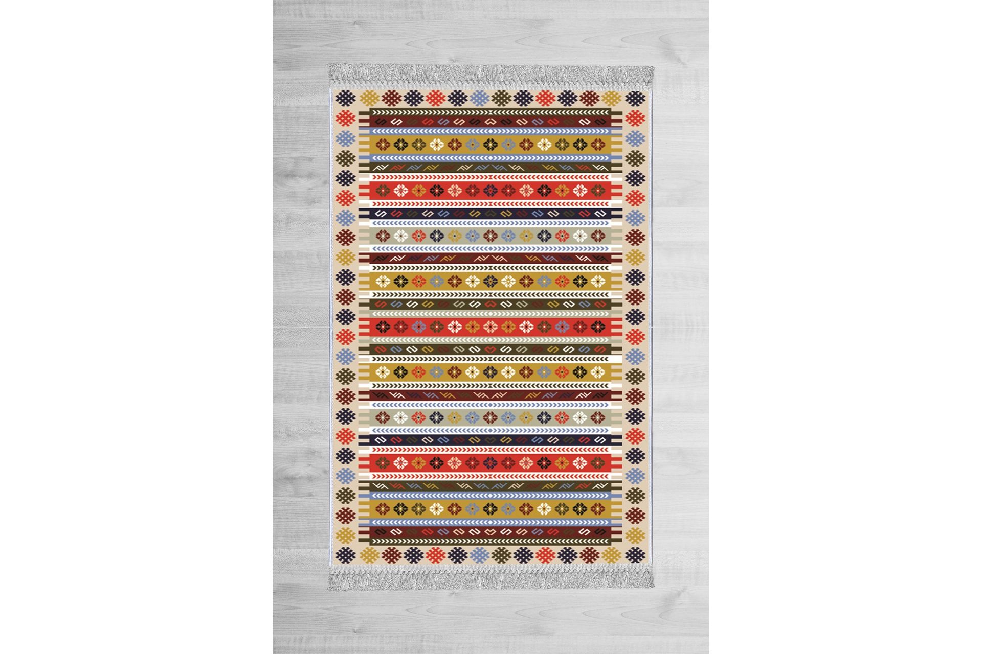 HOMEFESTO Matta 80x120 cm Multifärgad/Sammet - Textilier & mattor - Mattor - Orientaliska mattor - Persisk matta