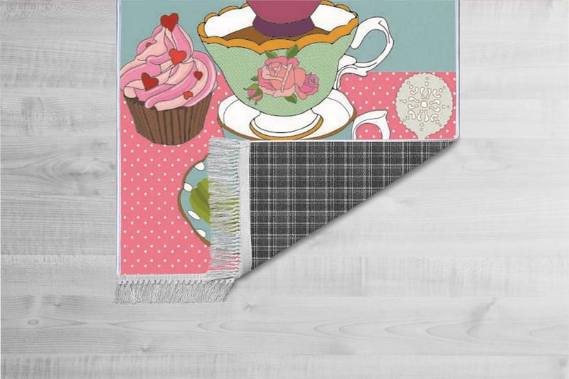 HOMEFESTO Matta 80x120 cm Multifärgad/Sammet - Textilier & mattor - Mattor - Orientaliska mattor - Persisk matta