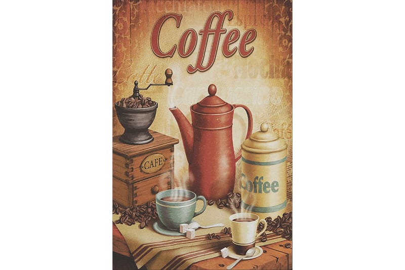 Homefesto Matta 80x120 cm - Multifärgad/Sammet - Textilier & mattor - Mattor - Orientaliska mattor - Persisk matta