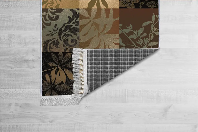 Homefesto Matta 80x120 cm - Multifärgad/Sammet - Textilier & mattor - Mattor - Orientaliska mattor - Persisk matta