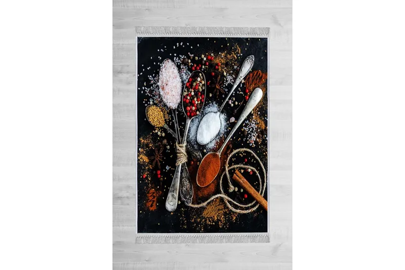 Homefesto Matta 80x120 cm - Multifärgad/Sammet - Textilier & mattor - Mattor - Orientaliska mattor - Persisk matta