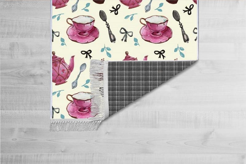 Homefesto Matta 80x120 cm - Multifärgad/Sammet - Textilier & mattor - Mattor - Orientaliska mattor - Persisk matta