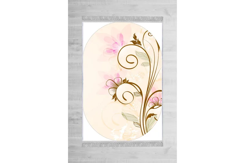 Homefesto Matta 80x120 cm - Multifärgad/Sammet - Textilier & mattor - Mattor - Orientaliska mattor - Persisk matta