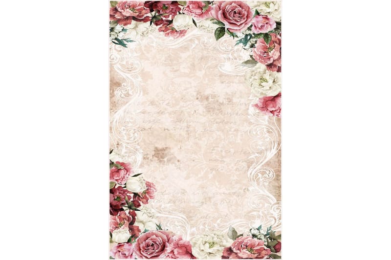 Homefesto Matta 80x120 cm - Multifärgad/Sammet - Textilier & mattor - Mattor - Orientaliska mattor - Persisk matta