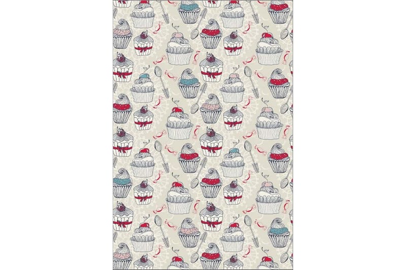 Homefesto Matta 80x120 cm - Multifärgad/Sammet - Textilier & mattor - Mattor - Orientaliska mattor - Persisk matta