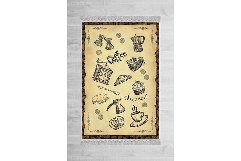 Homefesto Matta 80x120 cm - Multifärgad/Sammet - Textilier & mattor - Mattor - Orientaliska mattor - Persisk matta