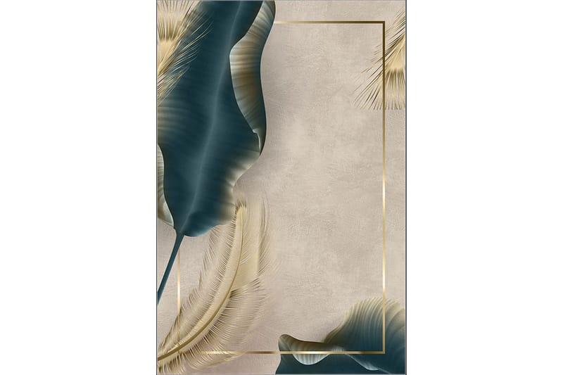 Homefesto Matta 80x120 cm - Multifärgad/Sammet - Textilier & mattor - Mattor - Orientaliska mattor - Persisk matta
