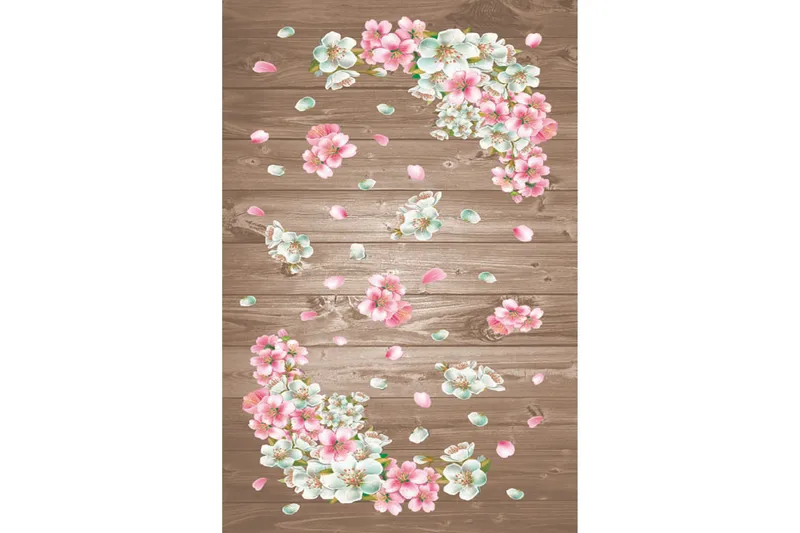 Homefesto Matta 80x120 cm - Multifärgad/Sammet - Textilier & mattor - Mattor - Orientaliska mattor - Persisk matta