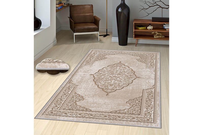 HOMEFESTO Matta 80x150 cm Multifärgad - Textilier & mattor - Mattor - Orientaliska mattor - Persisk matta