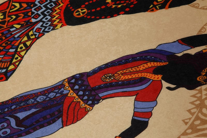 HOMEFESTO Matta 80x150 cm Multifärgad - Textilier & mattor - Mattor - Orientaliska mattor - Persisk matta
