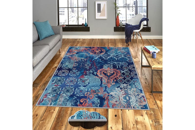HOMEFESTO Matta 80x150 cm Multifärgad - Textilier & mattor - Mattor - Orientaliska mattor - Persisk matta