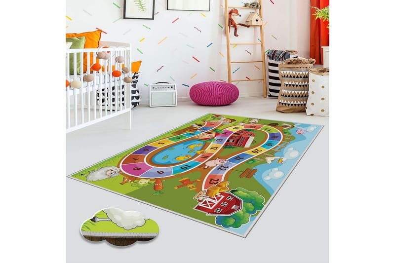 Homefesto Matta 80x150 cm - Multifärgad - Textilier & mattor - Mattor - Orientaliska mattor - Persisk matta