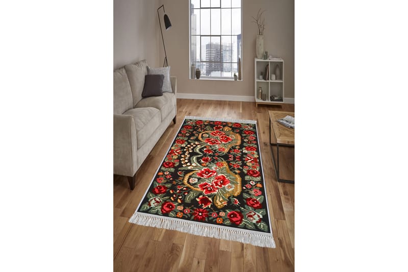 HOMEFESTO Matta 80x150 cm Multifärgad/Sammet - Textilier & mattor - Mattor - Orientaliska mattor - Persisk matta