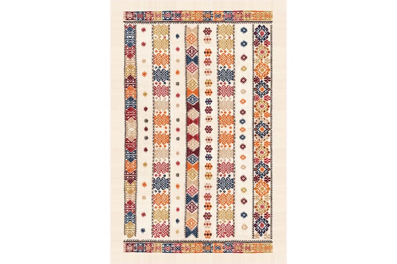 Homefesto Matta 80x150 cm - Multifärgad/Sammet - Textilier & mattor - Mattor - Orientaliska mattor - Persisk matta