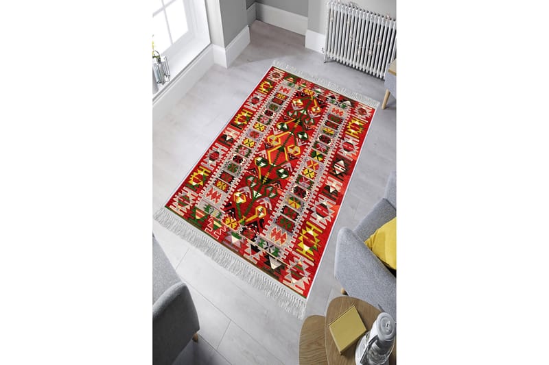 Homefesto Matta 80x150 cm - Multifärgad/Sammet - Textilier & mattor - Mattor - Orientaliska mattor - Persisk matta