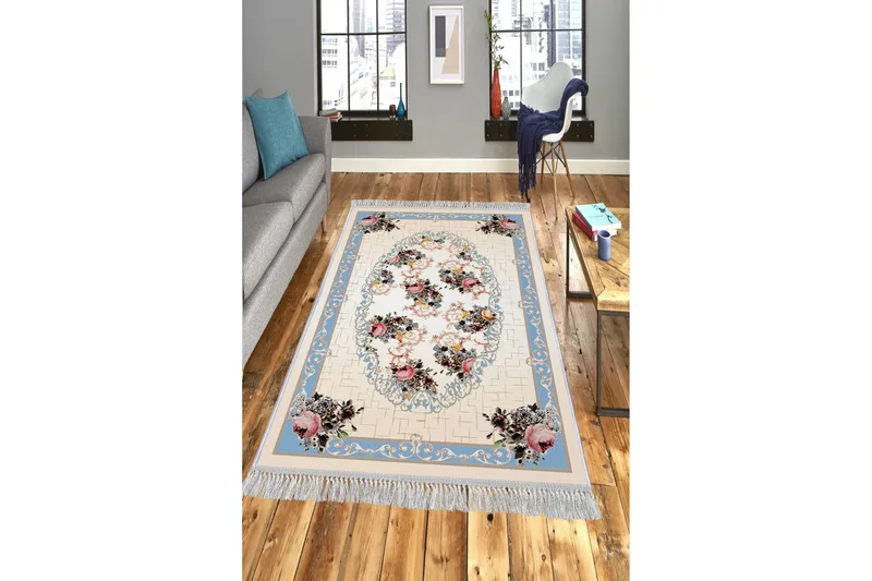 Homefesto Matta 80x150 cm, Multifärgad/Sammet