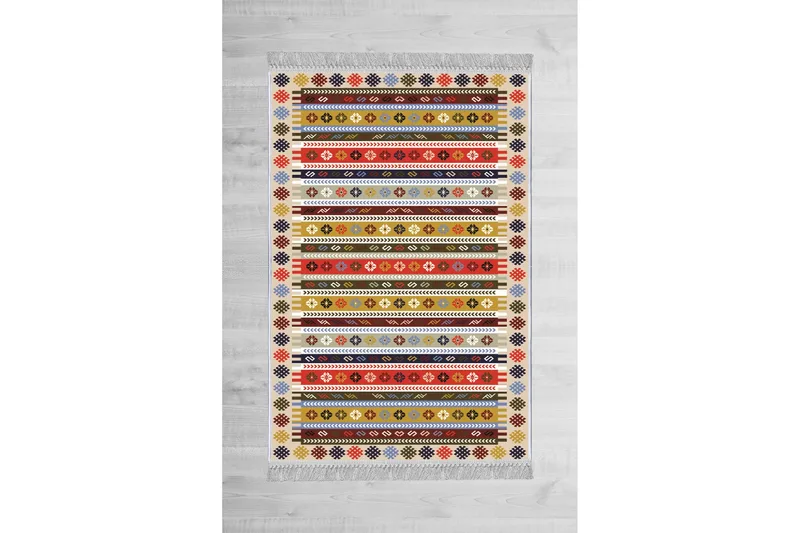 Homefesto Matta 80x150 cm, Multifärgad/Sammet