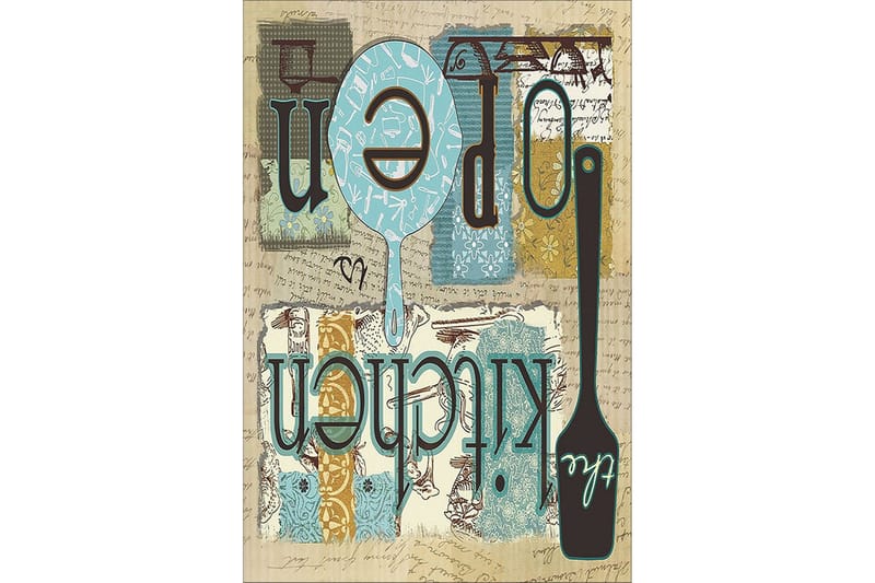 Homefesto Matta 80x150 cm - Multifärgad/Sammet - Textilier & mattor - Mattor - Orientaliska mattor - Persisk matta