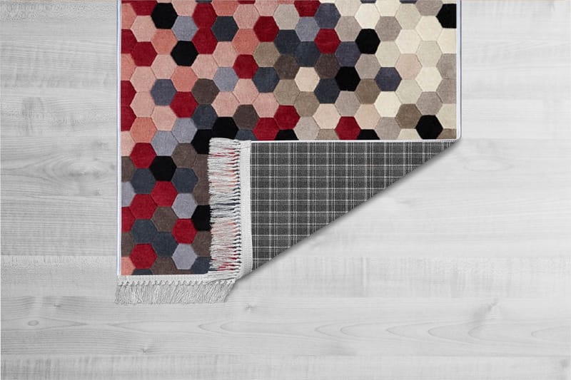 Homefesto Matta 80x150 cm, Multifärgad/Sammet