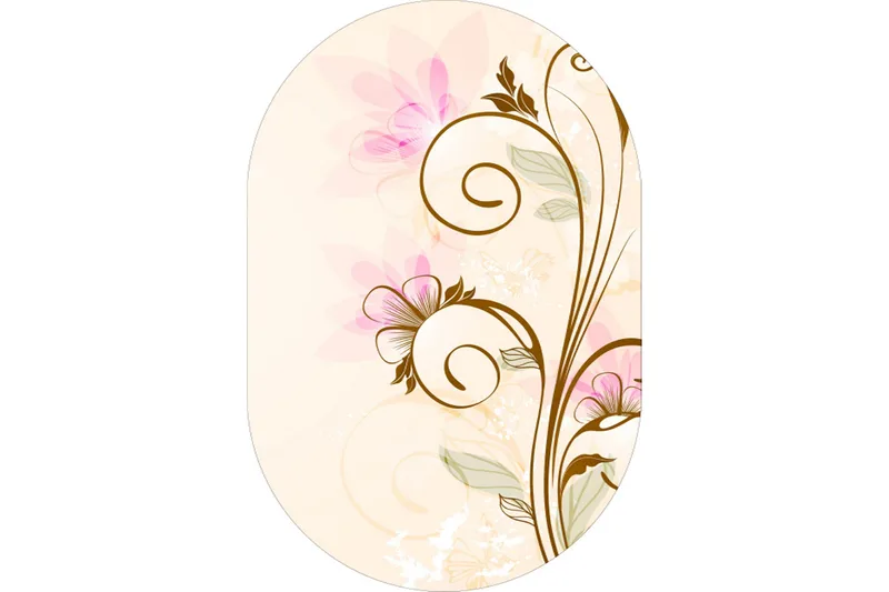 Homefesto Matta 80x150 cm - Multifärgad/Sammet - Textilier & mattor - Mattor - Orientaliska mattor - Persisk matta