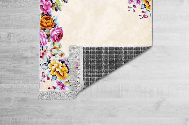 Homefesto Matta 80x150 cm - Multifärgad/Sammet - Textilier & mattor - Mattor - Orientaliska mattor - Persisk matta