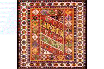 HOMEFESTO Matta 80x200 cm Multifärgad - Textilier & mattor - Mattor - Orientaliska mattor - Persisk matta