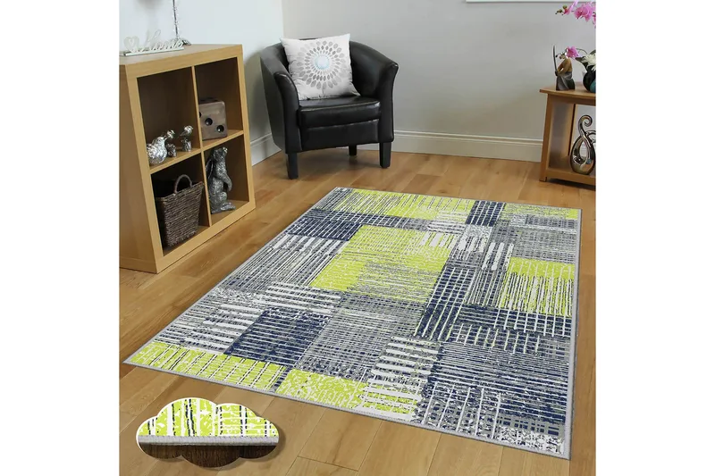 Homefesto Matta 80x200 cm, Multifärgad