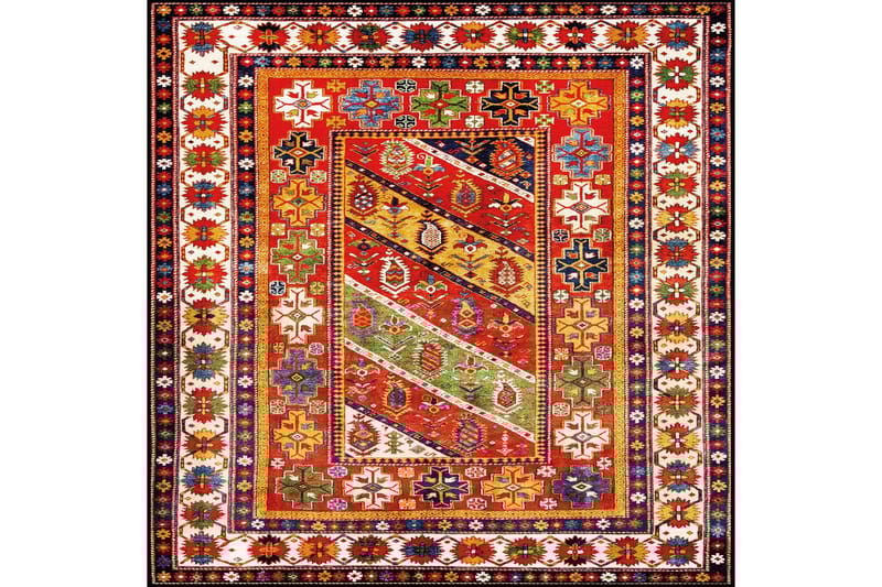 Homefesto Matta 80x200 cm - Multifärgad - Textilier & mattor - Mattor - Orientaliska mattor - Persisk matta