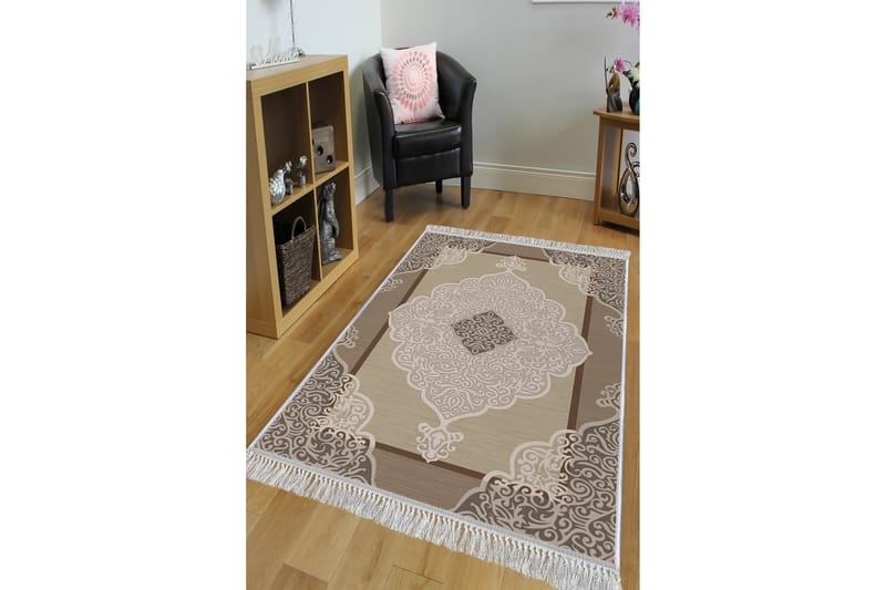 HOMEFESTO Matta 80x200 cm Multifärgad/Sammet - Persisk matta - Orientaliska mattor