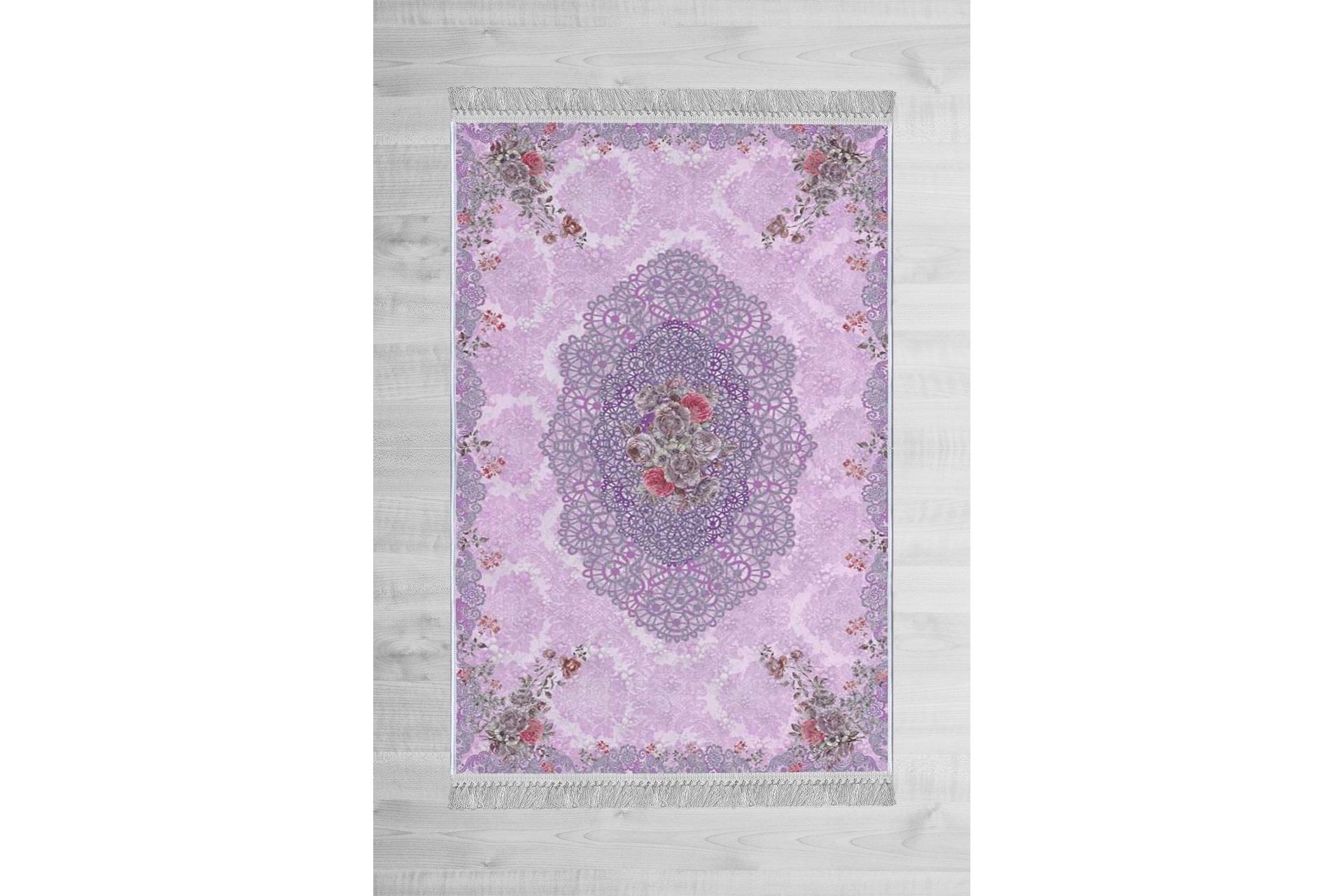 HOMEFESTO Matta 80x200 cm Multifärgad/Sammet - Textilier & mattor - Mattor - Orientaliska mattor - Persisk matta