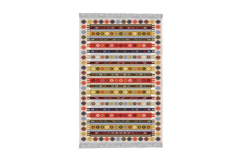 HOMEFESTO Matta 80x200 cm Multifärgad/Sammet - Textilier & mattor - Mattor - Orientaliska mattor - Persisk matta