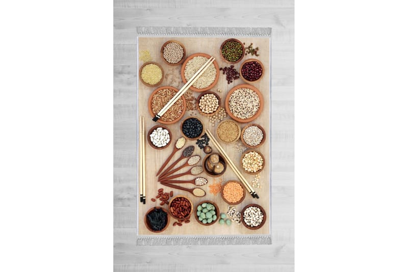 Homefesto Matta 80x200 cm, Multifärgad/Sammet