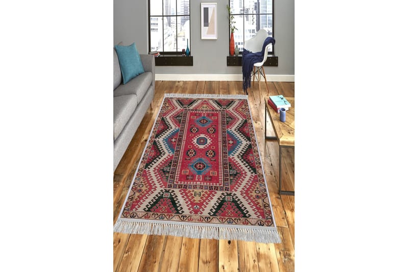 Homefesto Matta 80x200 cm, Multifärgad/Sammet