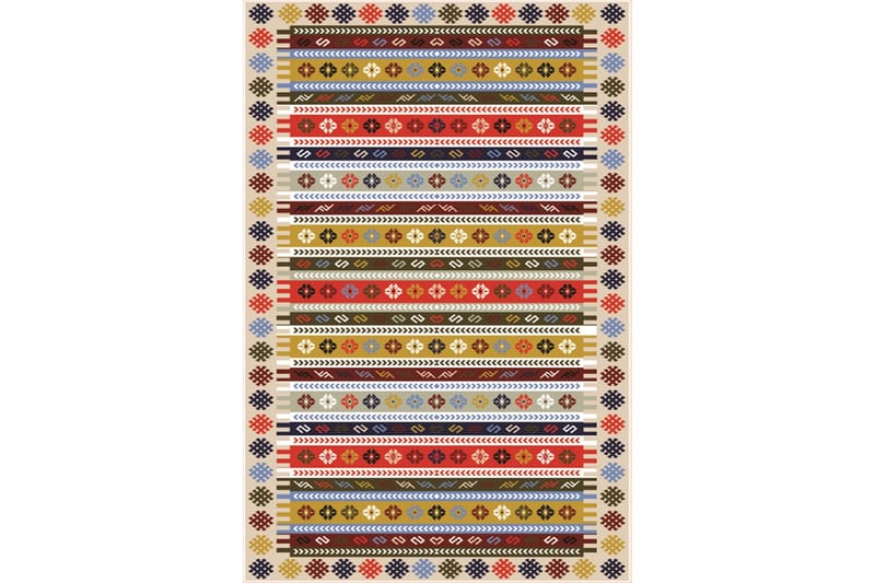 Homefesto Matta 80x200 cm - Multifärgad/Sammet - Textilier & mattor - Mattor - Orientaliska mattor - Persisk matta