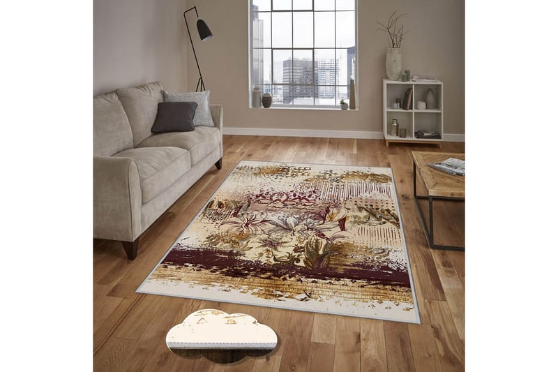 HOMEFESTO Matta 80x300 cm Multifärgad - Persisk matta - Orientaliska mattor