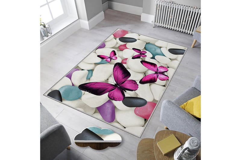 Homefesto Matta 80x300 cm - Multifärgad - Textilier & mattor - Mattor - Orientaliska mattor - Persisk matta