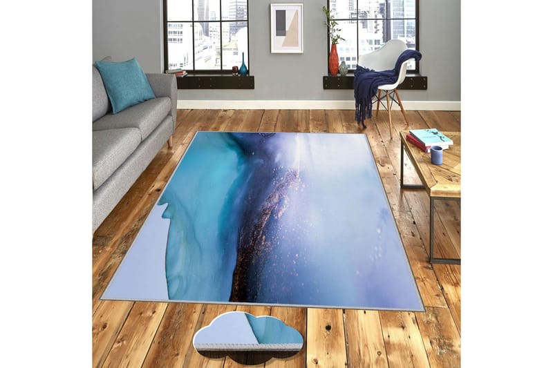 Homefesto Matta 80x300 cm, Multifärgad