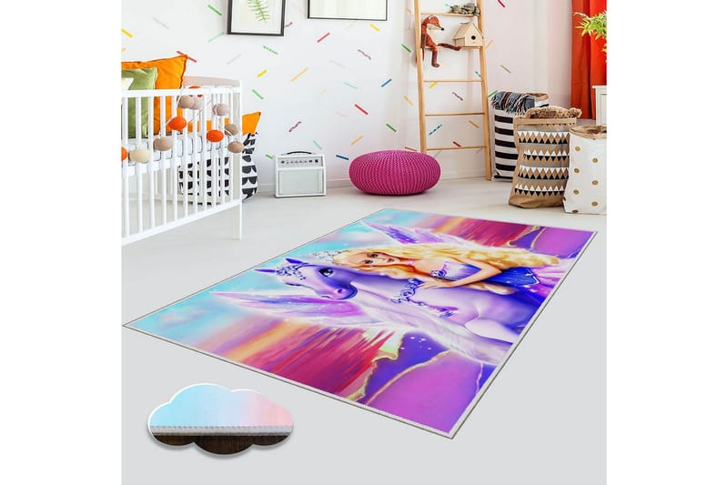 Homefesto Matta 80x300 cm, Multifärgad